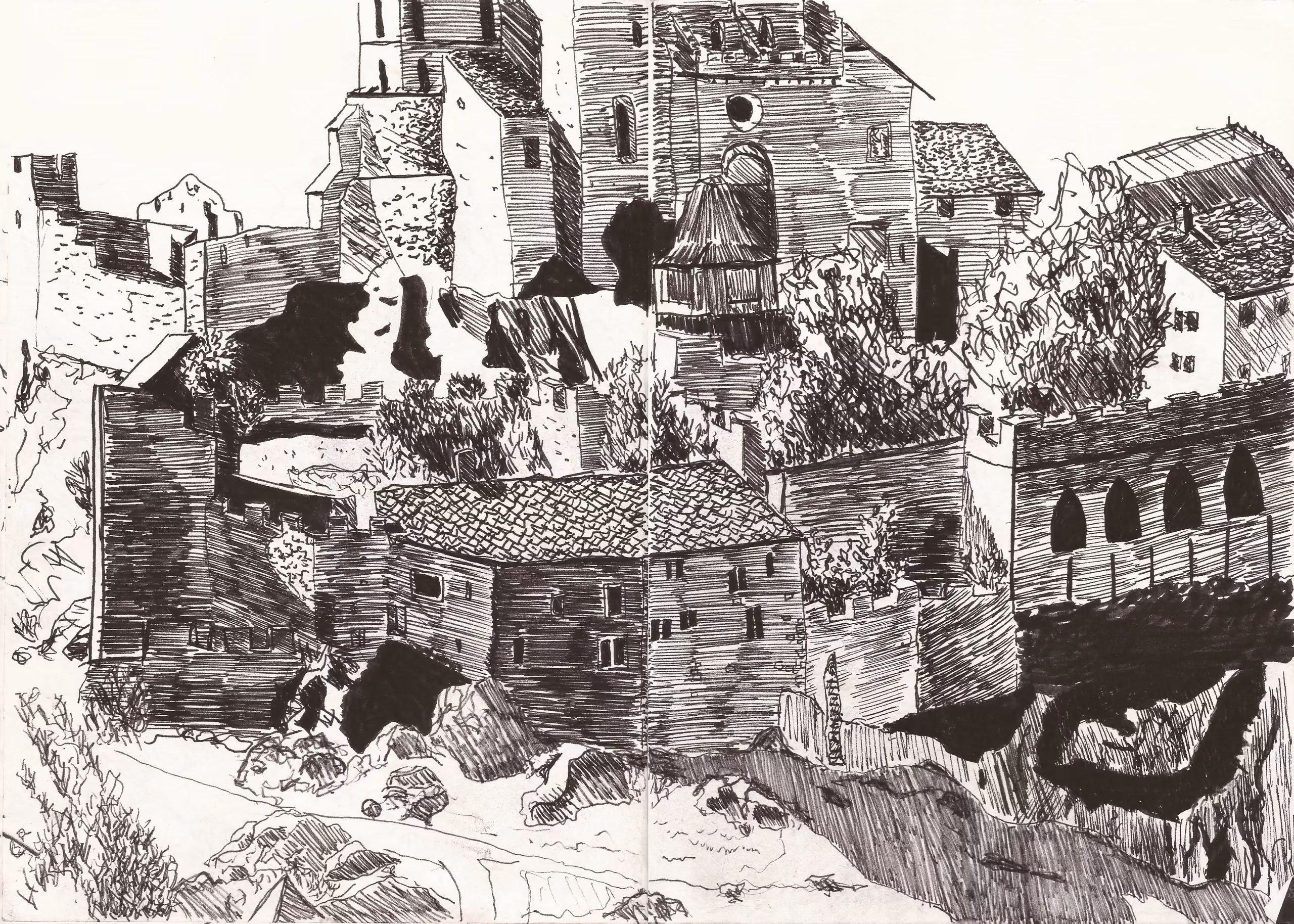 Landscape sketches — 2 of 5