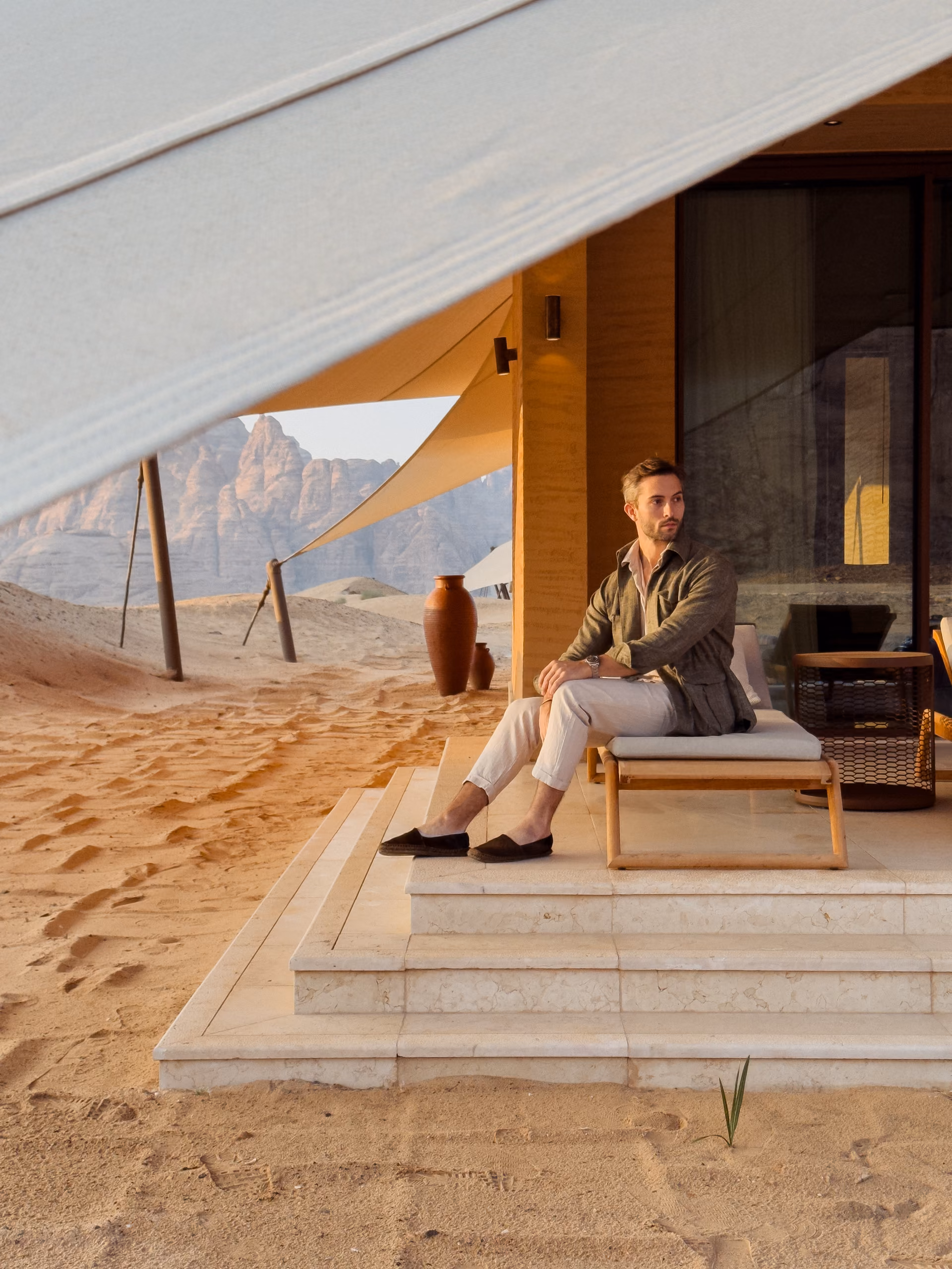 Banyan Tree AlUla — photography by Adrien Lahoussaye